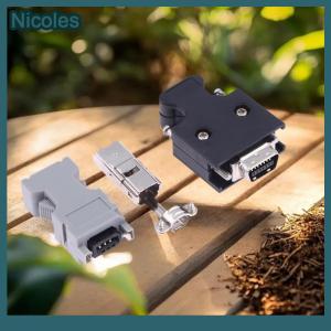[Nicoles] SM-6 10 14 20 26 50P 6E Pin Soldering Connector MDR SCSI Connectors Plugins 1394 Encoder Servo Drive Plug