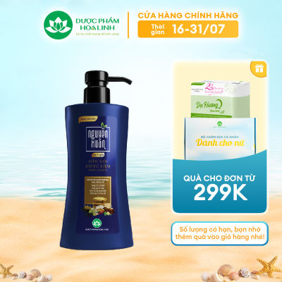 Dầu gội Dược liệu Nguyên Xuân Sạch Gàu 350ml - Tặng thêm 10% thể tích giá không đổi