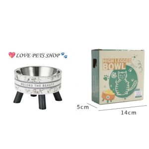 Chén ăn Chó Mèo chống gù lưng có 4 chân (Hàng mới về) - Love Pets Shop