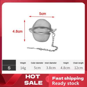 🚚【Local Express Delivery】🚚 Stainless Tea Infuser Sphere Locking Spice Tea Ball Strainer MeshTea Filter Tool