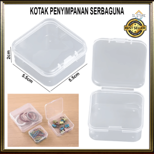 SL KOTAK MINI PENYIMPANAN SERBAGUNA UKURAN 5.5X5.5X2CM