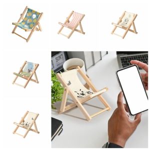 OPBWQH Multi-function Beach Chair Mobile Phone Bracket Beach Chair Shape Stable Mobile Phone Rack Phone Bracket Slots Design Mobile Phone Holder Most Cellphone