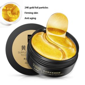 [READY STOCK] 现货秒发 24K Gold Hyaluronic Acid Eye Mask collagen eye mask Remove Dark Eye Circles Collagen Eye Patches Korean Skin care 胶原蛋白眼膜