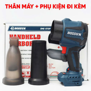 Máy Thổi Phản Lực 2 Chiều BOSSUN BS-PL2IN1 Không Chổi Than2 Chế Độ Thổi và HútTặng Đầy Đủ Phụ Kiện