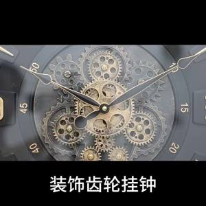 xpkQ Gear Wall Clock Modern Wall Watch Nordic Elegant Decorative Clocks Silent Luxury Aesthetic Living Room Watches Home Decoration M1Y4T