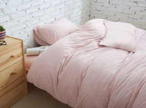 Cotton Pure™ Cravina Pink Jersey Cotton Bundle Bed Set