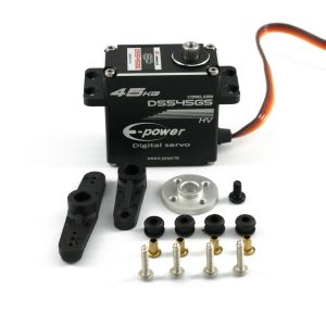 Waterproof Servo D5535GS D5545GS 35KG 45KG High Speed Metal Gear Digital Servo Baja Servo for 1/8 1/10 Scale RC Cars