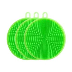 ✨LOCAL STOCK✨3 pieces waterproof bundle set Multiple-purpose Silicon Sponge for cleaning bottle cup cleaner for office for home use WFH