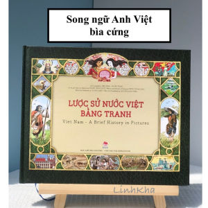 Sách Lược Sử Nước Việt Bằng Tranh - Tiếng Việt Và Song Ngữ Anh - Việt - Kim Đồng