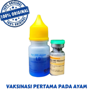Vaksin ND Hitchner B1 dosis 200 - Vaksin Ayam