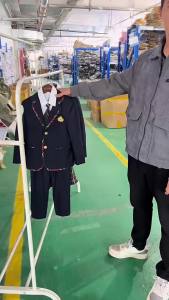 Children School Uniform Girls Jacket Plaid Skirt Suits Boys Formal Dress Toddler Student Clothes Sets Kids British Class Outfits2026