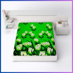 Cover atau Sarung Sprei Busa Resleting Elegan tinggi 20cm
