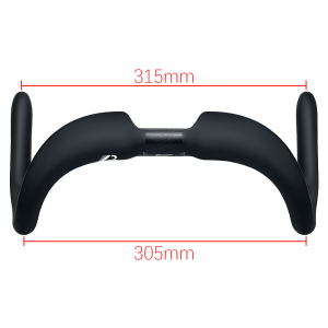 BALUGOE Carbon Fiber Track Bike Handle Sprint Match Bicycle Handlebar TT Cycling Handlebars 31.8mm sports UCI