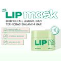 Emina Lip Mask Milky Matcha 9g 1's. 
