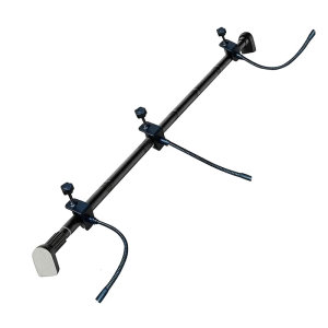 ตะขอคริสมาสต์ยืดหดได้โครงสร้างเหล็กทนทานสำหรับแขวนพวงมาลาไฟปรับแต่งความยาวได้