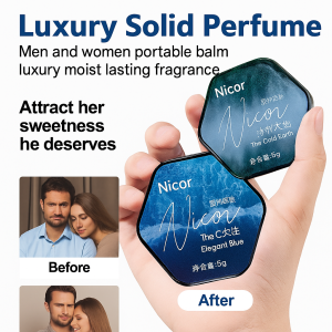 Luxury Solid Perfume Perfumers balm long-lasting fragrance for men and women luxury solid balm mud