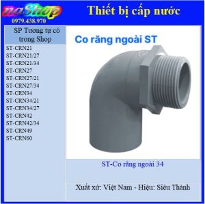 NaShop - 10 Co răng ngoài 21 thiết bị nhựa Siêu Thành CRN21 ST-CRN21 CRN21-ST thiết bị nước STCRN (TBN)