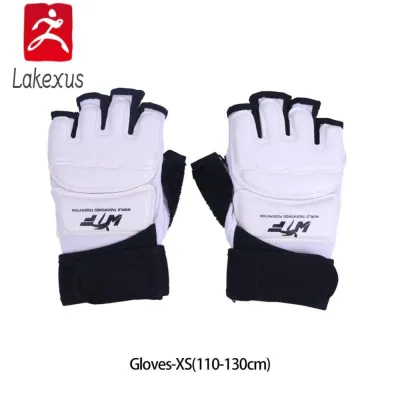 Lakexus 1 Pair Taekwondo Protectors Sanda Training Match Hands Feet Guard Banket Gloves Foot Hand Joint Protective Gear