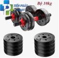 [Giá Rẻ- Chất Lượng Tốt- Ảnh Thật] Tạ Tay 10 Kg Đa Năng Kết Hợp Tạ Đơn Và Tạ Đẩy Tạ Nam Nữ Tập Gym Tập Thon Tay Dụng Cụ Gym Đa Năng Tienphatsmart. 