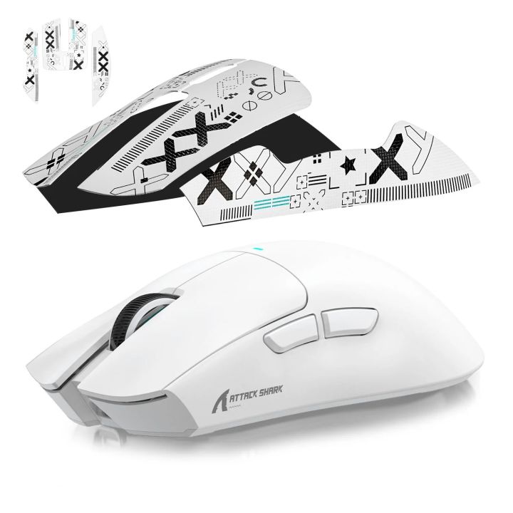 Customize Your Design Anime Game Playes Team KDA EVA Superheros Mouse Grip Tape Attack Shark X6 Gaming Mouse