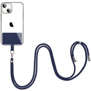 Universal Phone Lanyard Crossbody Phone Lanyards with Patch Adjustable Mobile Phone Strap Rope