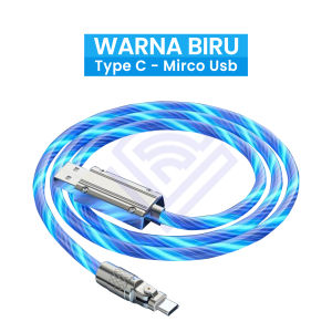 [COD] NANVAN NVN-KD50 LAMPU KABEL CASAN CHARGER MICRO USB / TYPE TIPE C FOR IPHONE FAST CHARGING ALL TIPE HP