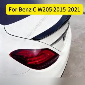 sapid Racing Rear Trunk Lip Spoiler For Benz C C205 W205 Coupe 2-Door 2014-2021 Wing Tuning Accessories Decoration Styling 7Z4B9