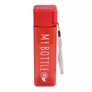MY BOTTLE Kotak Persegi Warna Grade A Botol Minum Infuser Water NEW SQUARE MY BOTTLE PETAK 500 ML