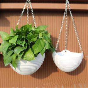 Flower pot hanging basket pot gardening plastic flower pot outdoor indoor home corner decoration