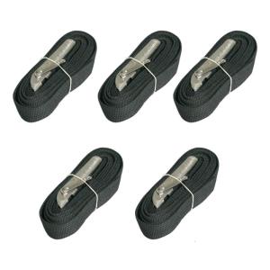 5Pieces Gypsum Molds Banding Bands Adjustable Nylons Band with Metal Buckles for Ceramic Pottery Wrapping Clay Shaping