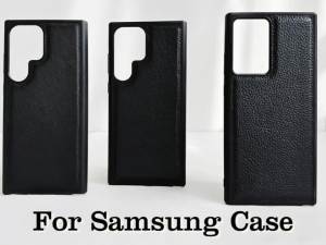 Business Anti-fall Solid Color Aesthetic Mb Leather Phone Case for Galaxy S23Ultra S23 S22Ultra S21Ultra Note20Ultra S22