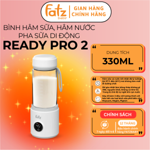 Bình hâm sữa và hâm nước pha sữa di động FATZ BABY Ready Pro 2 FB3827FD hâm sữa từ 37 đến 55 độ C