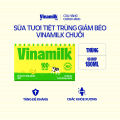 Thùng 48 Hộp Sữa Chuối Ít Béo Vinamilk 100% - Thùng 48 hộp 180ml. 