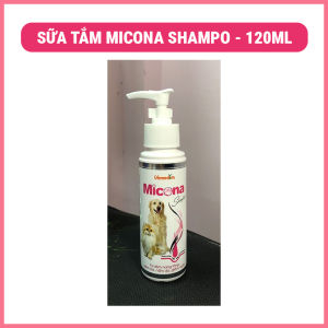 Sữa tắm hỗ trợ giảm nấm viêm da và ngứa ngáy Micona cho chó mèo