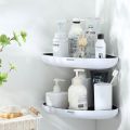 AKAPE - ECOCO Bathroom Storage Shelf Shower Snap Up Corner Shelf Shampoo Holder Basket Shelf Wall Shelves for Shelving Kitchen. 