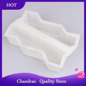 [Chandrae] Diy Path Maker Plastic Brick Mold Paving Pavement Walkway Molds Path Maker Middle Of Hole Shape Garden Path Concrete