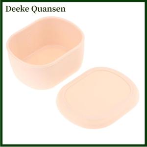 Deeke 200 300 600ML Silicone Bento Boxes Lunch Container Leak-Proof Lunch Container BPA-Free Dishwasher Safe
