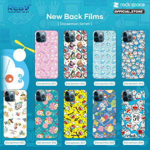 Rock Space Doraemon Back Protector For iPhone/Samsung/Huawei/Xiaomi/Oppo/Honor/Redmi/OnePlus Etc