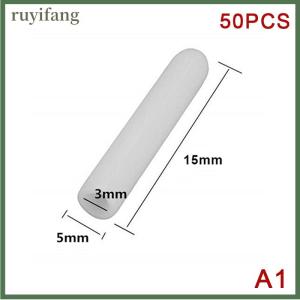 ruyifang 50pcs máy rửa chén giá Mũ tip tine Bìa cap linh hoạt Vòng kết thúc Mũ bảo vệ tay áo cho sắc nét bài viết để ngăn chặn va chạm