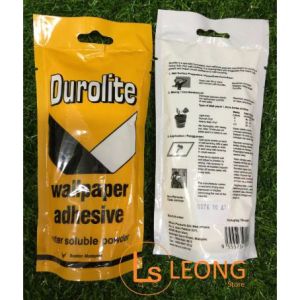 UMI Durolite 125g Wallpaper Adhesive Glue Gum Powder Dinding With Scraper Board Knife Set