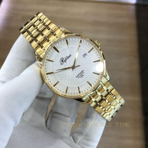 Đồng hồ nam Pafolina 5027M dây kim loại full box chống xước chống nước thẻ bảo hành 3 năm toàn quốc