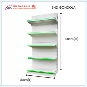MINI GONDOLA SERIES ADJUSTABLE FULL BACK PLATES SHELF RETAIL DISPLAY STORAGE RACK STORE STANDEE HEAVY DUTY SHOPPING MALL