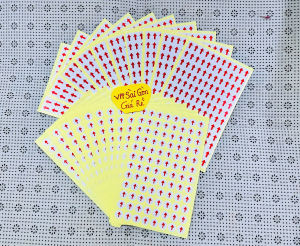 Xấp 10 Tờ Tomy Hình Mũi Tên 1320 Hình Decan Hình Dán Mũi Tên Đánh Dấu Lỗi Sản Phẩm