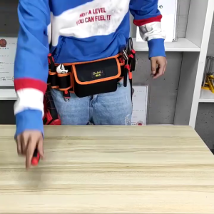 Multifunctional Electrician Tool Bag Waist Pouch Belt Storage Holder Organizers Garden Tool Kit Waist Packs Canvas Bag