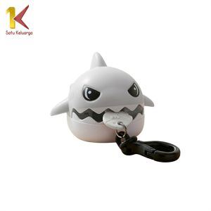 Satu Keluarga Gantungan Kunci Hiu Lucu C1415 Shark Keychain Gantungan Kunci Karakter Gemes Serbaguna