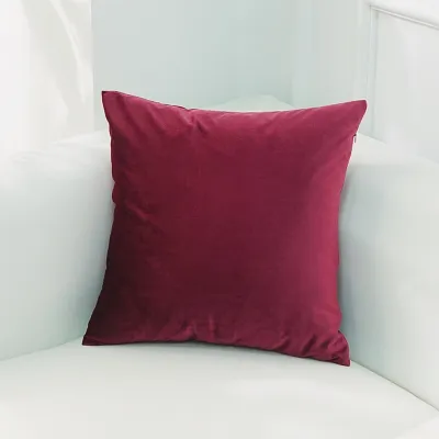 Ready Stock!!!♥Hot♥ velvet sofa pillow case sofa cushion cover baldu fabric sarung bantal 45x45cm/30cm50cm