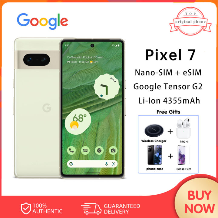 Google Pixel 7 US Version Unlocked 8GB RAM + 128GB/256GB ROM Single Sim