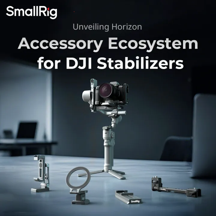 SMALLRIG Placa de liberación rápida para Arca, para DJI RS 4/RS 4 Pro/RS3/RS 3 Pro/RS 3 mini/RS 2/RSC 2, HawkLock H38 Kit de placa de montaje de liberación rápida, anticaídas y