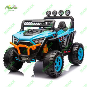 MAMAX🔥NEW🔥【SG Ready Stock】Super Large 24V Kids Electric Ride On Car 2 Seater Off-Road Adventure UTV with Remote Control★LED Lights&Music✅Big Wheels✅Shock Absorbers✅FREE Assembly Service✅