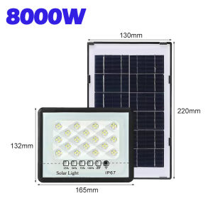YOWXII BUY 1 TAKE 1 solar flood light 15000W solar light outdoor waterproof IP68 Led Flood Street Lamp
